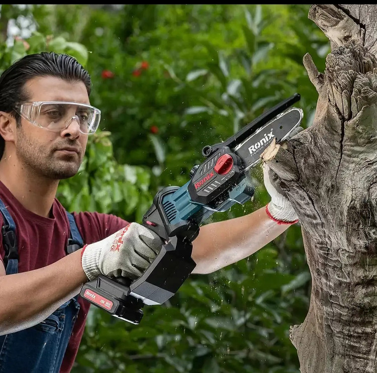 اره زنجیری شارژی 15 سانت رونیکس مدل 8600 (12 ماه گارانتی)