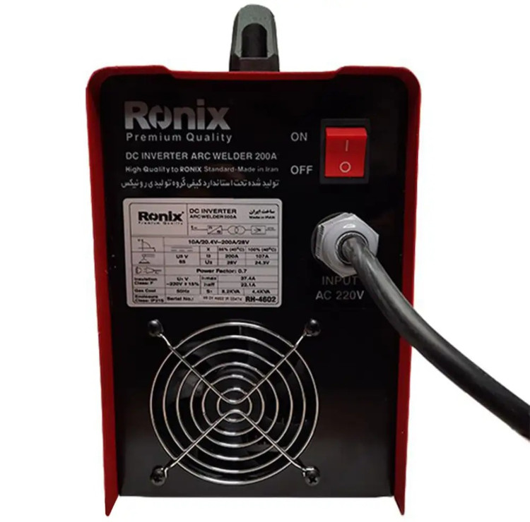 اینورتر جوشکاری رونیکس مدل RH-4602