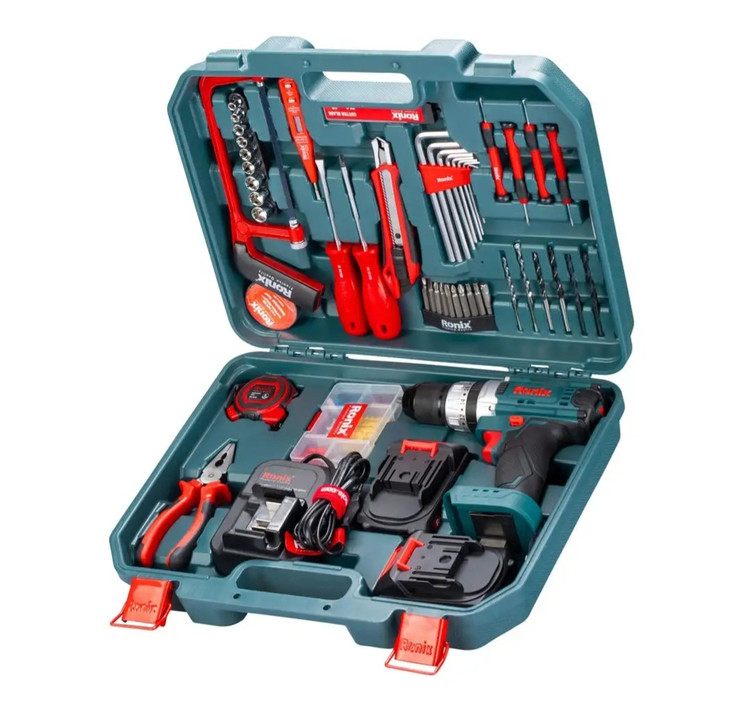 کیت دریل شارژی 20 ولت 53 پارچه رونیکس مدل RS-8620
